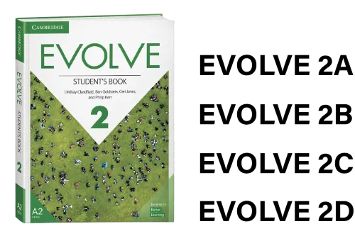 کتاب EVOLVE 2 — ترم‌های 2A تا 2D