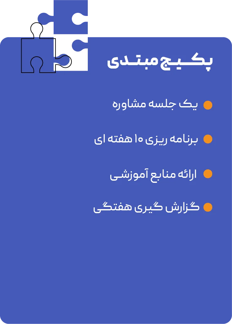 پکیج خدمات منتورینگ گویا