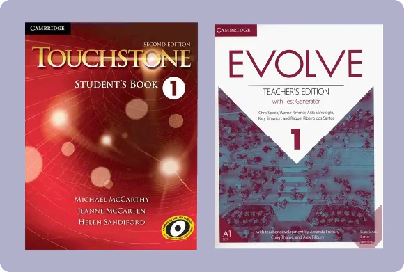 کتاب های EVOLVE و TOUCHSTONE برای بزرگسالان